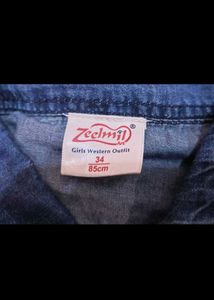 Woman&#39;s Denim Dress