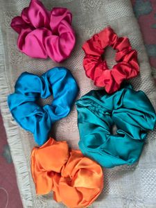 Satin Scrunchie Bundle
