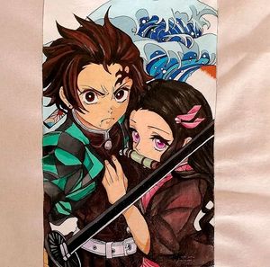 Demon Slayer Canvas Tote Bag