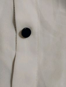 Off White Korean Shirt