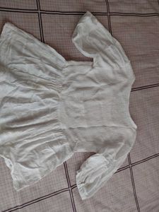 White Zudio Top