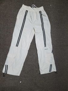 Doublejo White Track Pants