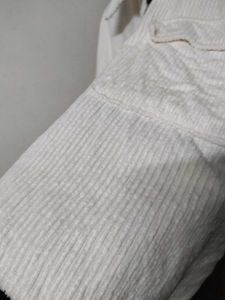 SALE 🛍️ Oversized Corduroy Jacket White