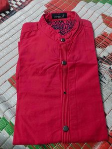 Red Casual Shirt