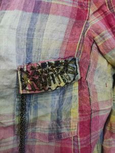 Plaid Button-Down Shirt