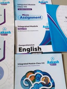 Aakash Books For Grade VIII