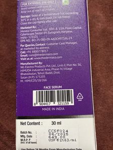 The Derma Co Face Serum