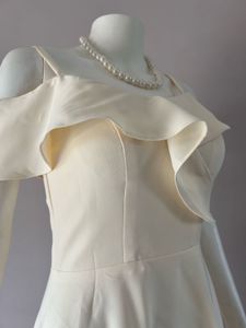 A-line midi gown