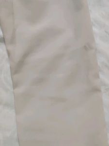 Beige Casual Pants