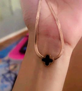 Clover Snake Chain (Anti Tarnish)