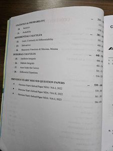 NDA/NA Mathematics Book