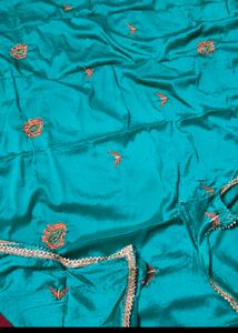 Embroided Suit With Embroidery Duppta