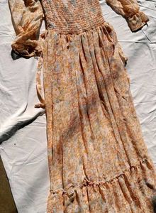 Floral Print Maxi Dress