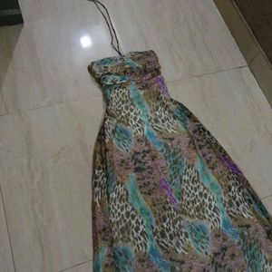 Animal Print Ethnic Skirt