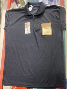 Burberry Black Polo Shirt