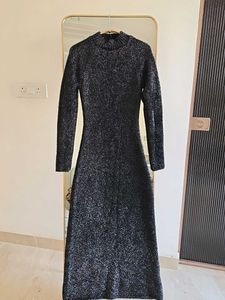 ZARA Irina Shark New Year Collection Tinsel Dress