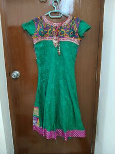 Emerald Green Anarkali
