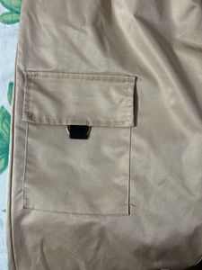 Nude Cargo Pants