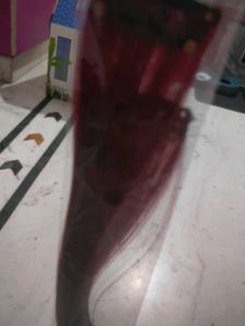 Clip In Hair Streaks -burgandy