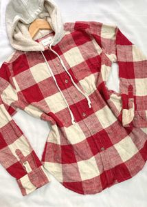 Imported Original Cozy American Eagle Red Shirt A