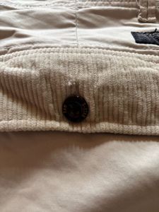 Beige Relaxed Fit Pants Length41 Breadth 10