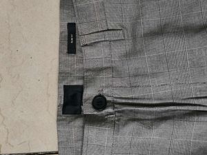 H&amp;M Gray Plaid Men's Trousers