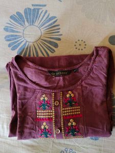 Avaasa Purple Kurti - XXL [44]