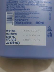 NIVEA body Moisturizer