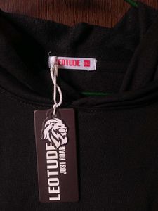 Oversized Black Hoodie For Men And Women