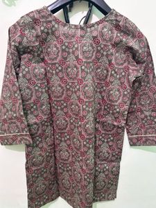Floral Print Kurta