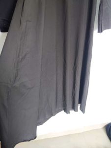 Navy Blue Abaya with Scarf And Nose Piece Combo Se