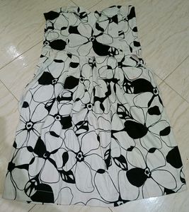 Gorgeous Black And White Dress