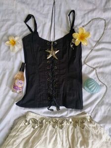 Black Corset Top