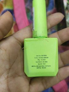 Five Gel Nailpaints Used Twice