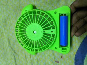 BATTERY FAN WORKING
