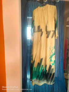 Georgette Gown In Good Condition