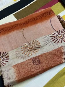 Cotton Saree Without Blouse