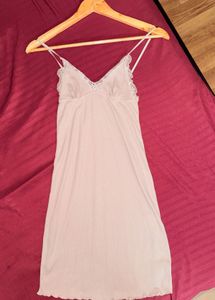 Lace Trim Cami Slip Dress