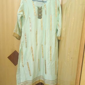 designer sharasa suit...heavy flair ..elegant work