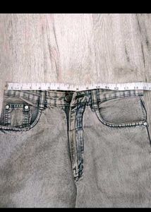 Zara Straight Fit Grey Denim