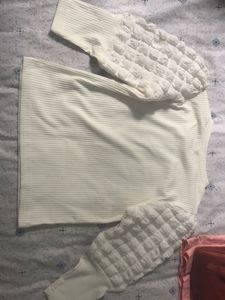 Textured Sleeve Top