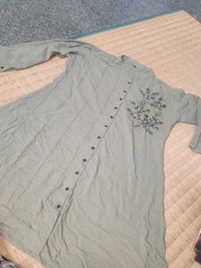 Embroidered Kurta Dress