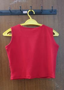 PRICE DROP🕹Red Net Crop Top
