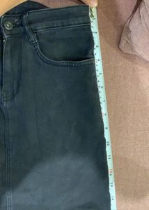Dark Wash Denim Mini Skirt