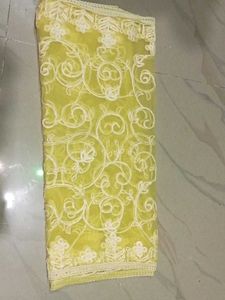 Embroidered Net Dupatta