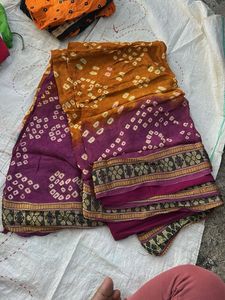 Ethnic Bandhani Saree