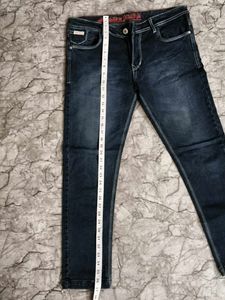 Dark Blue Denim Jeans