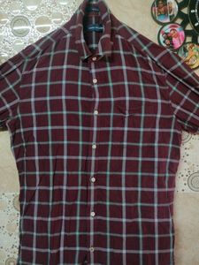 John Miller Plaid Shirt - Size L