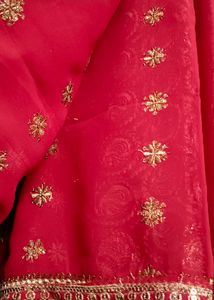 Heavy Work Saree With Blouse