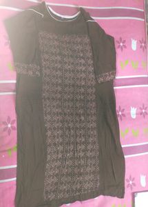 Comfortable Simple Pure Cotton Rayon Kurti